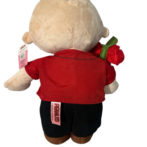 Peanuts Valentine's Day Plush Toy - Red, Black, Brown - Picture 3 of 9
